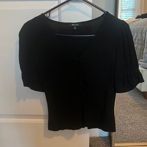 Black Madewell Short Sleeve Top